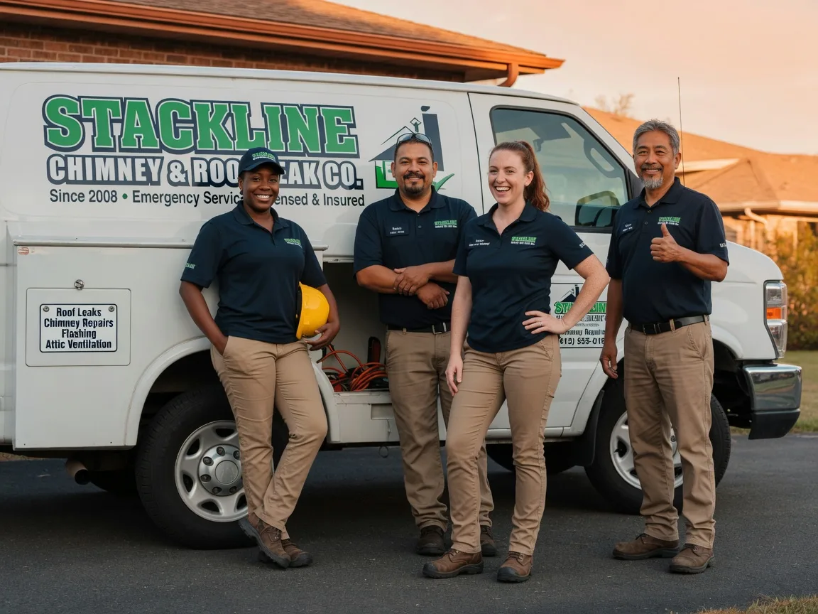 Chimney flashing repair company in Alexandria, LA